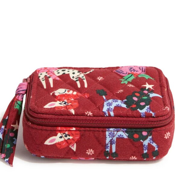 Vera Bradley Handbags - Vera Bradley Outlet Essential Travel Pill Case in Holiday Hounds/NWT